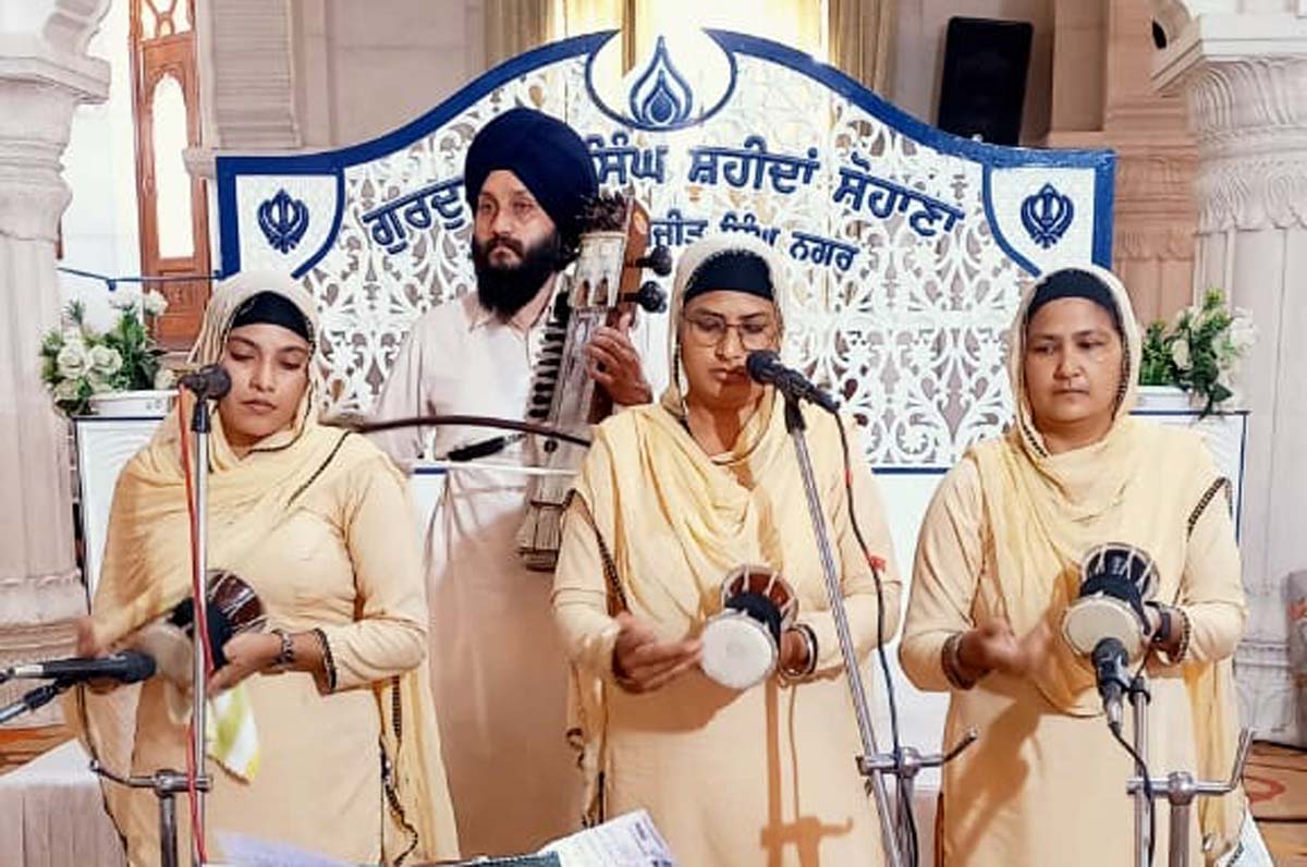 55वीं श्रृंखला के 5555वें श्री अखंड पाठ साहिब की समाप्ति के अवसर पर गु: सिंह शहीदां सोहाना में एक भव्य गुरमति कार्यक्रम आयोजित किया गया।